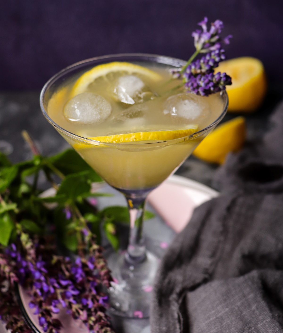 Lavender Limoncello Martini
