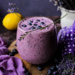 Blueberry Lemon Lavender Milkshake