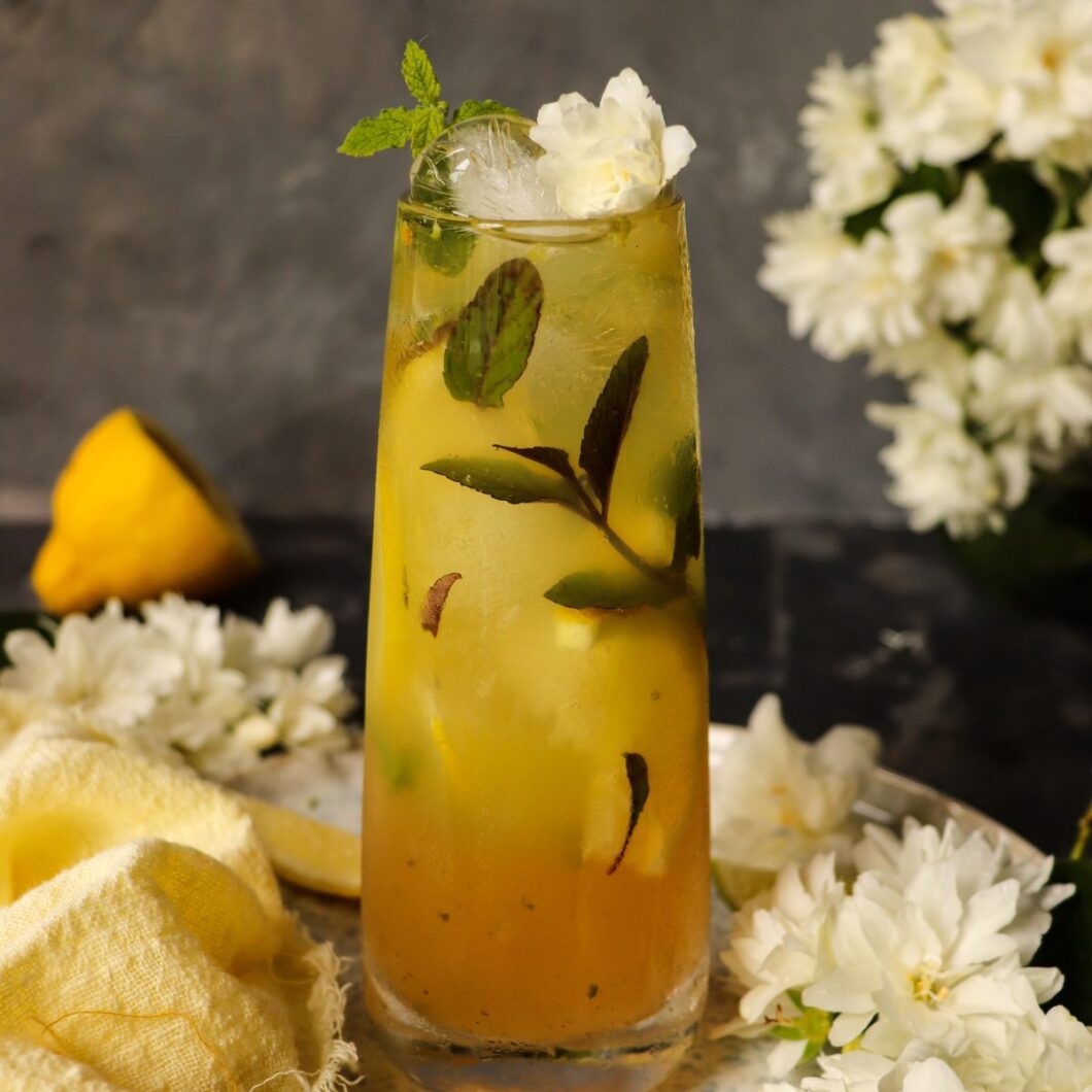 Limoncello Mojito with Honey