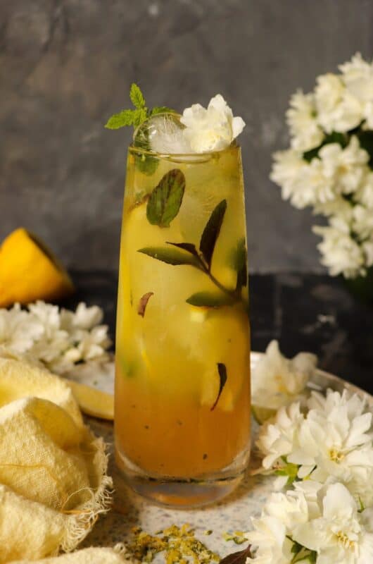 Limoncello Mojito with Honey