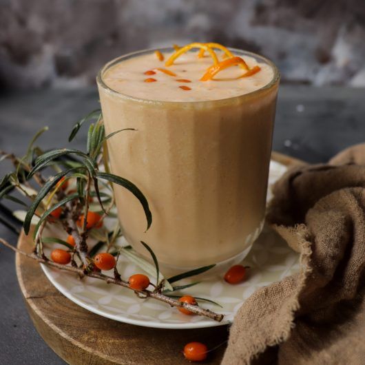 Orange Sea Buckthorn Milkshake 