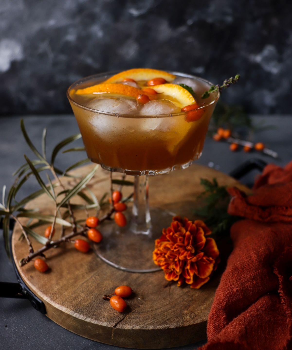 Sea Buckthorn Cocktail