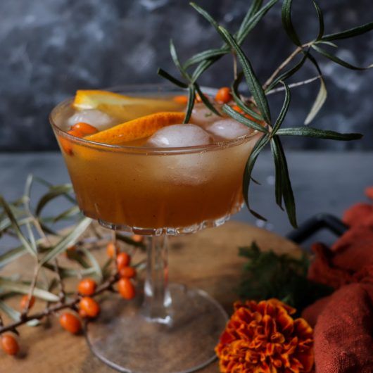 Sea Buckthorn Cocktail