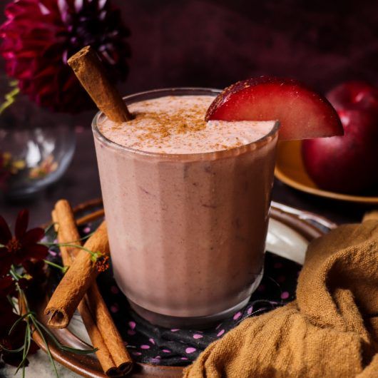 Boozy Plum Milkshake