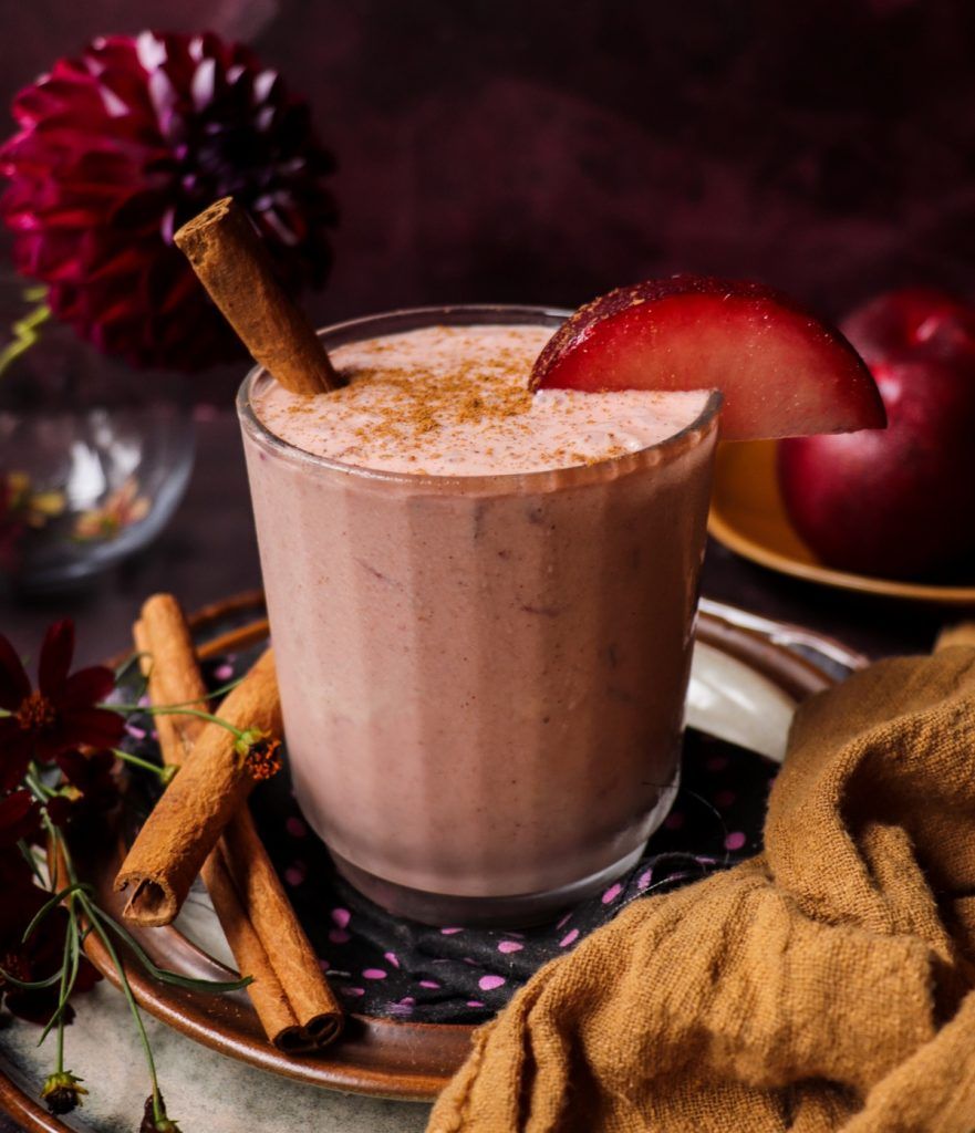 Boozy Plum Milkshake