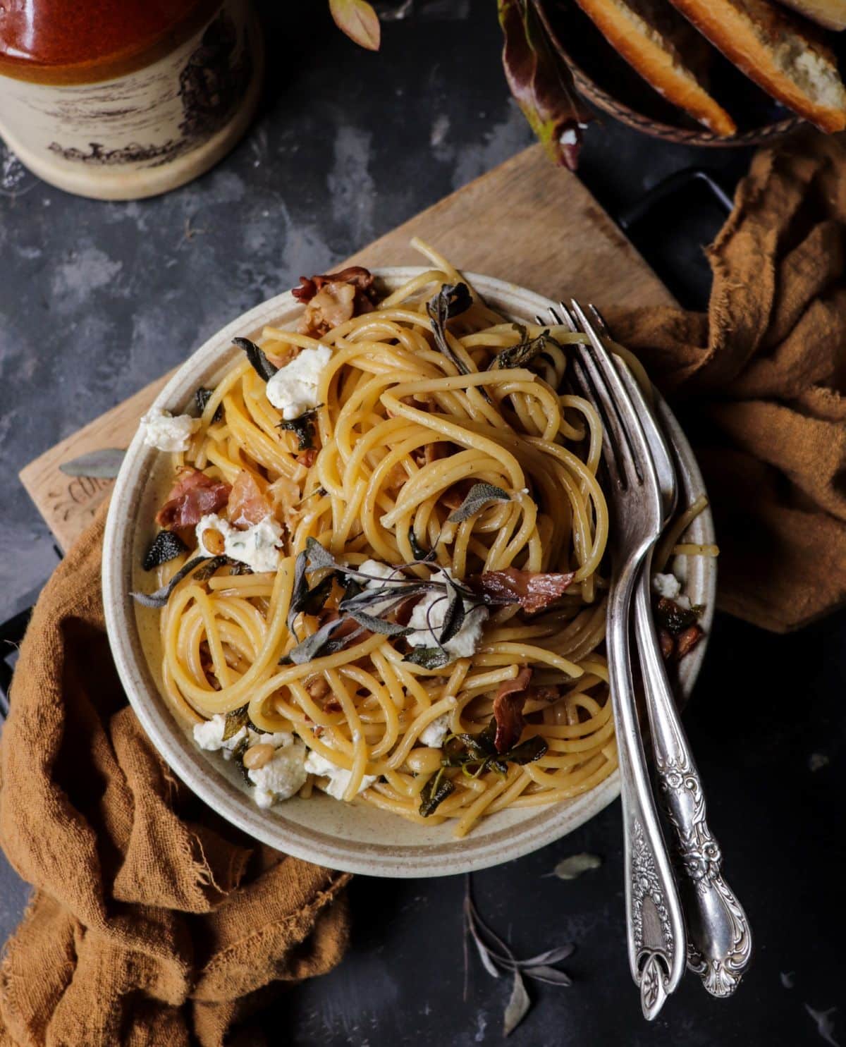 Sage Prosciutto Pasta