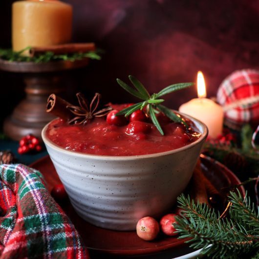 Cranberry Orange Sauce with Brandy
