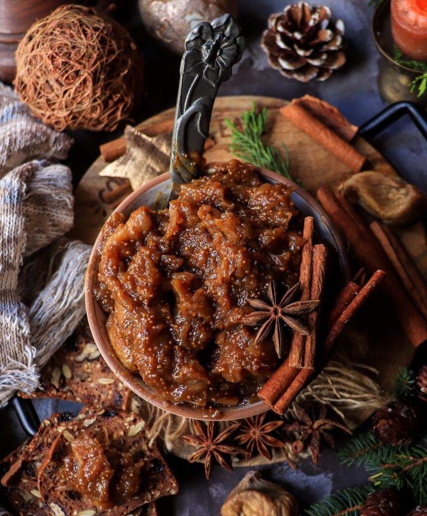 Boozy Fig Jam for Holidays and Beyond