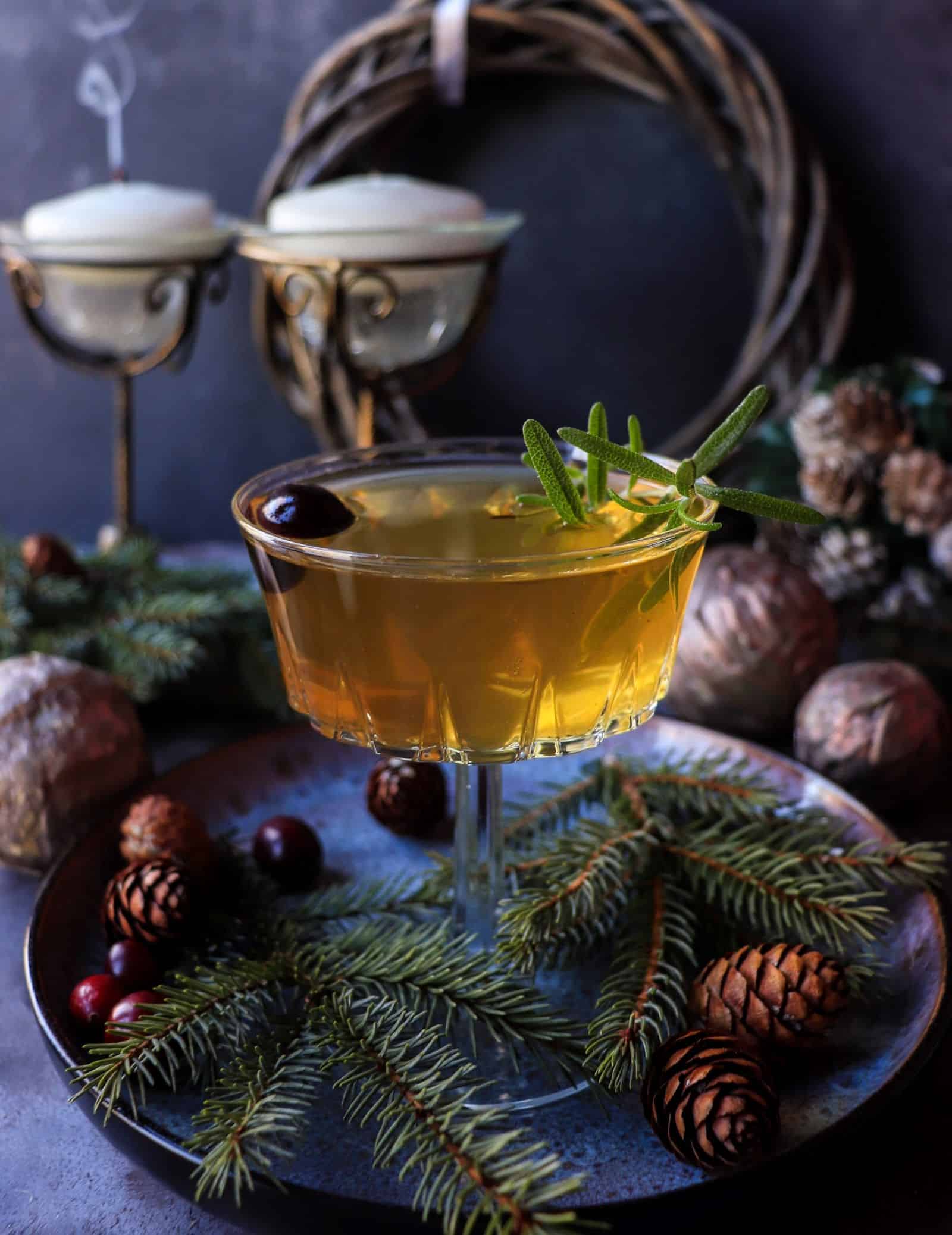 Holiday Spruce Cocktail
