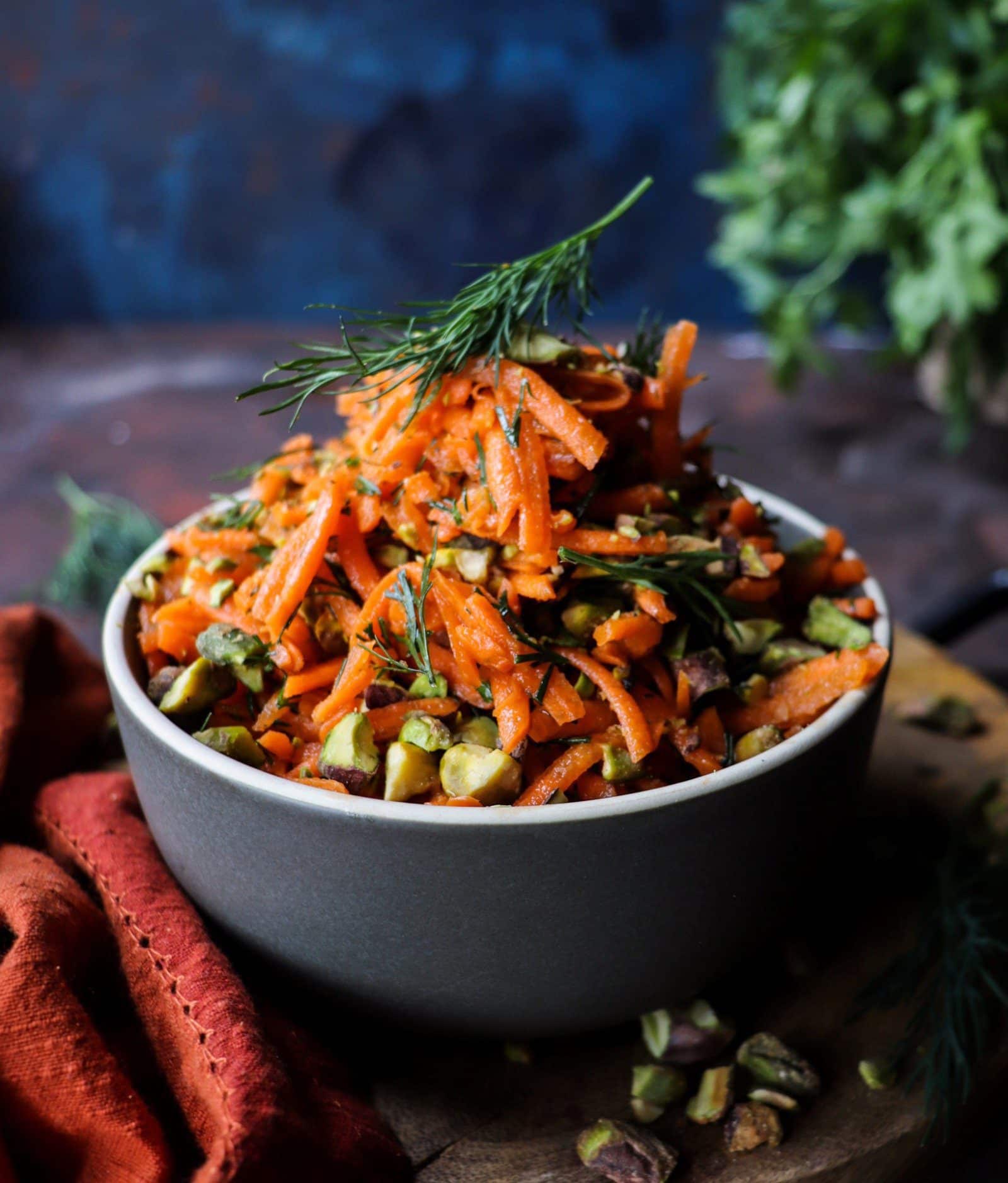 Carrot Salad with Pistachios
