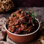 Bean Stew with Ham and Prunes