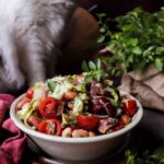Bean Salami Salad