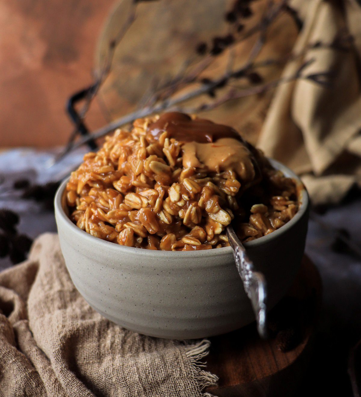 Peanut Butter Dulce de Leche Oatmeal