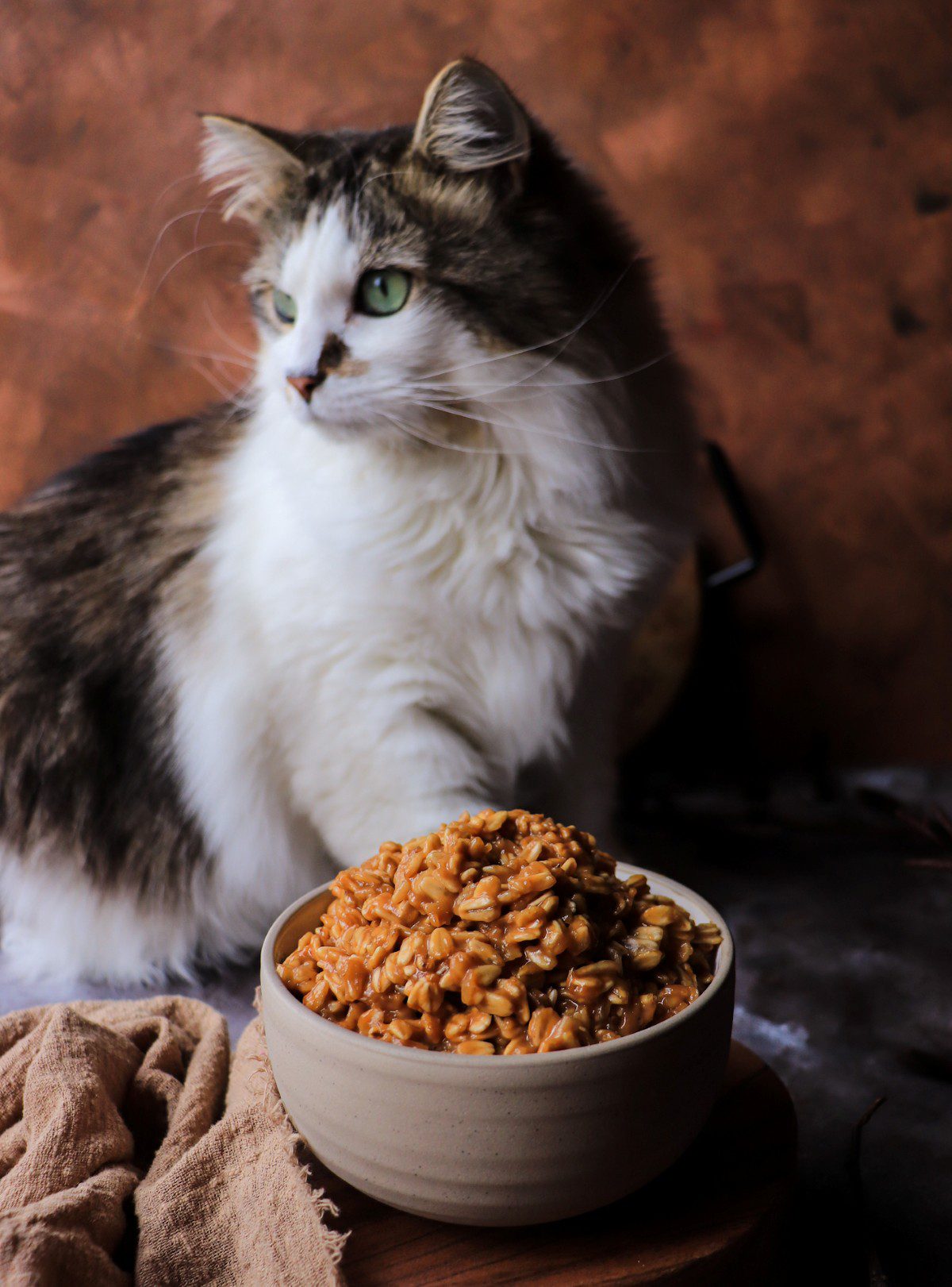 Decadent Peanut Butter Dulce de Leche Oatmeal