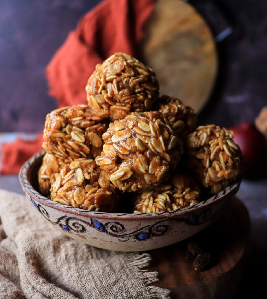 Peanut Butter Dulce de Leche Oatmeal Balls