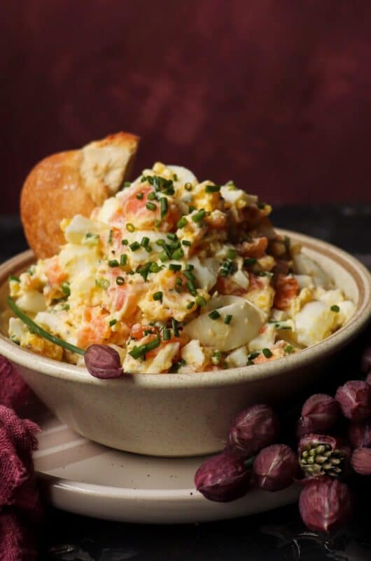Smoked Salmon Egg Salad
