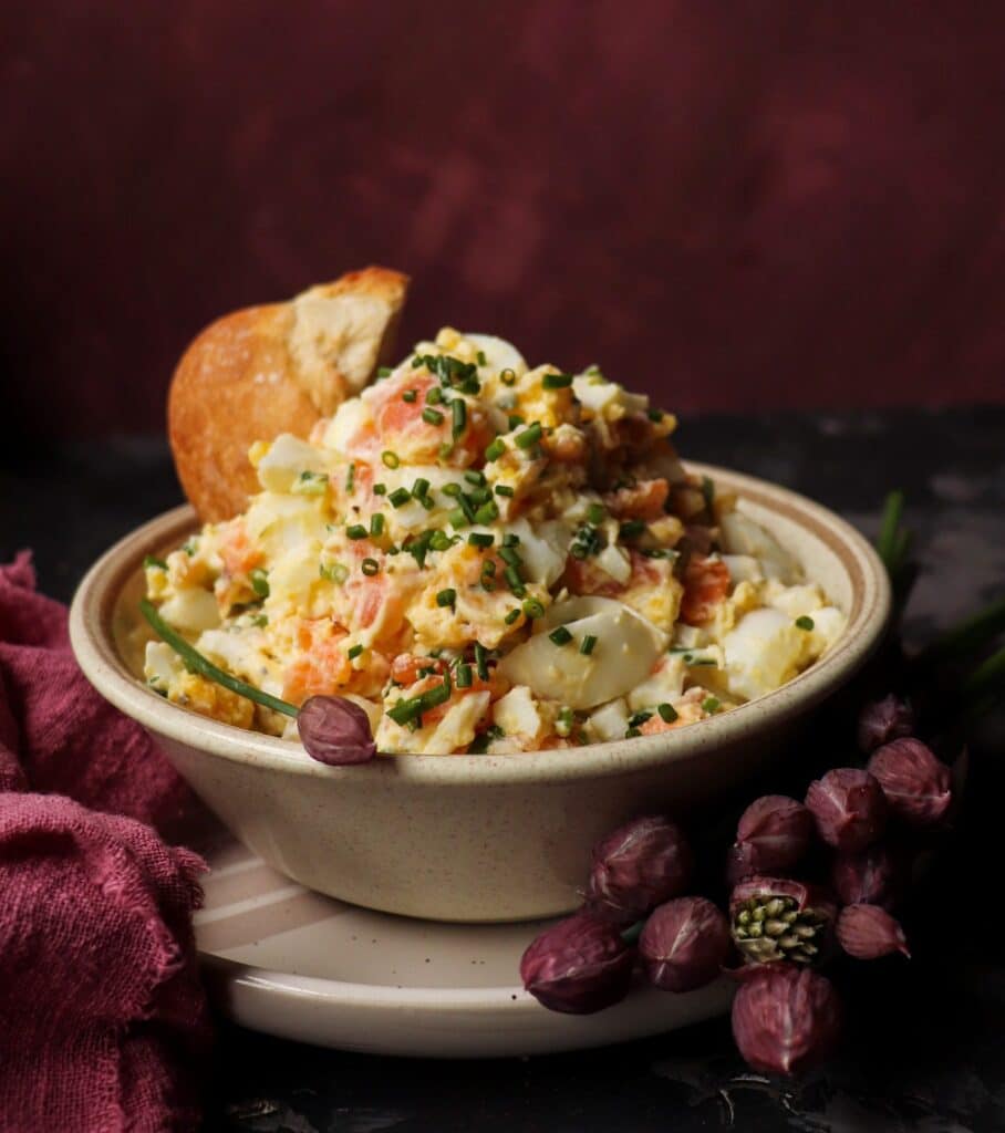 Smoked Salmon Egg Salad