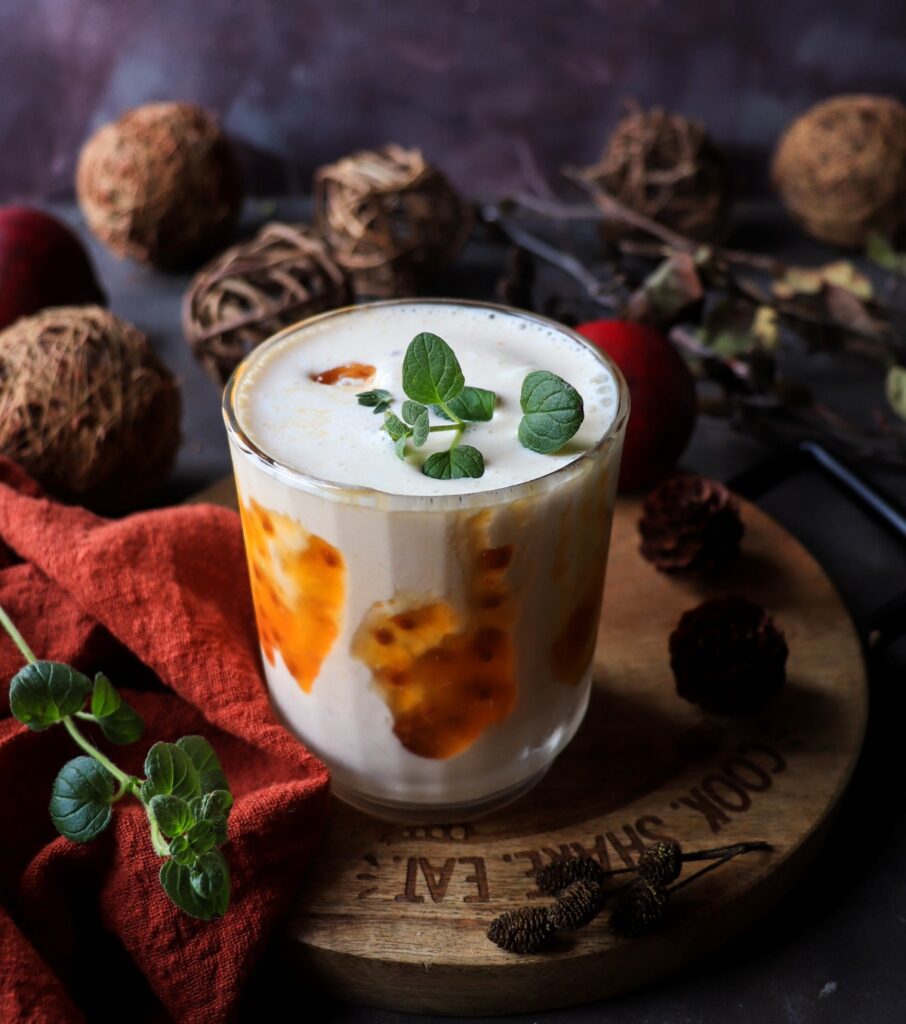 Boozy Cloudberry Jam Milkshake
