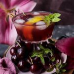 Cherry Lemon Amaretto Cocktail