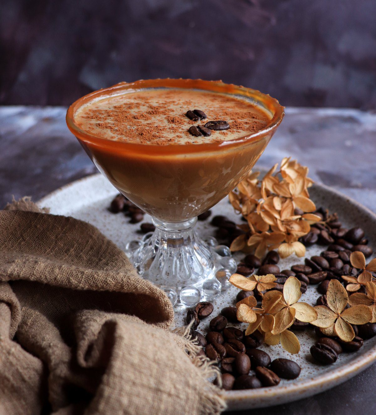 Dulce de Leche Coffee Martini 