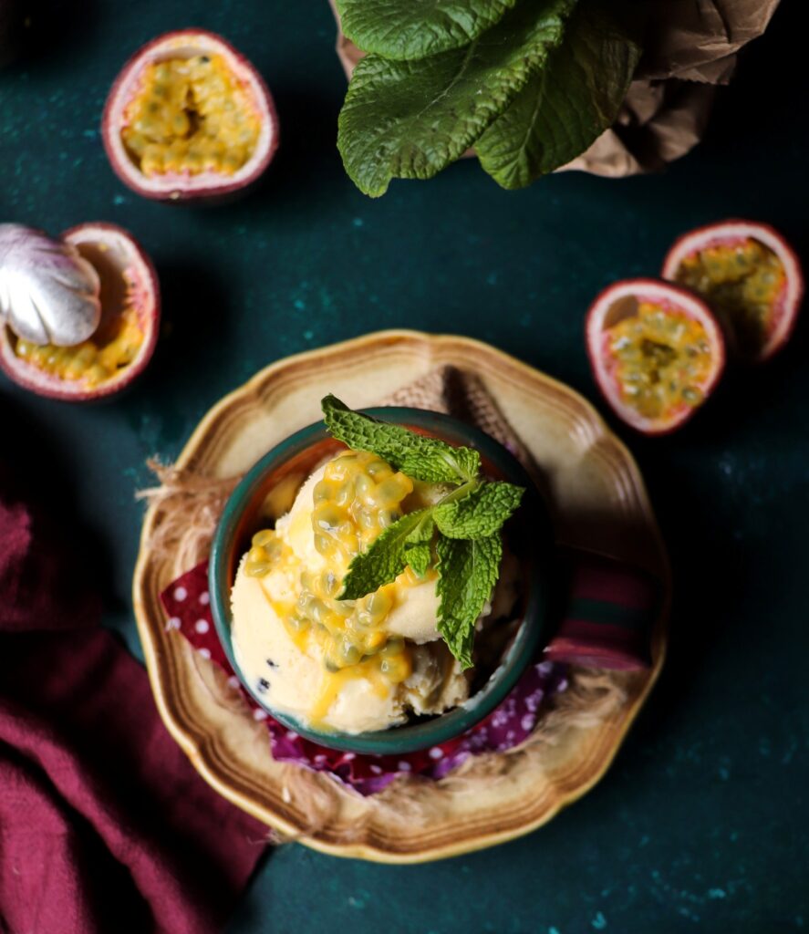 Passion Fruit Ice Cream