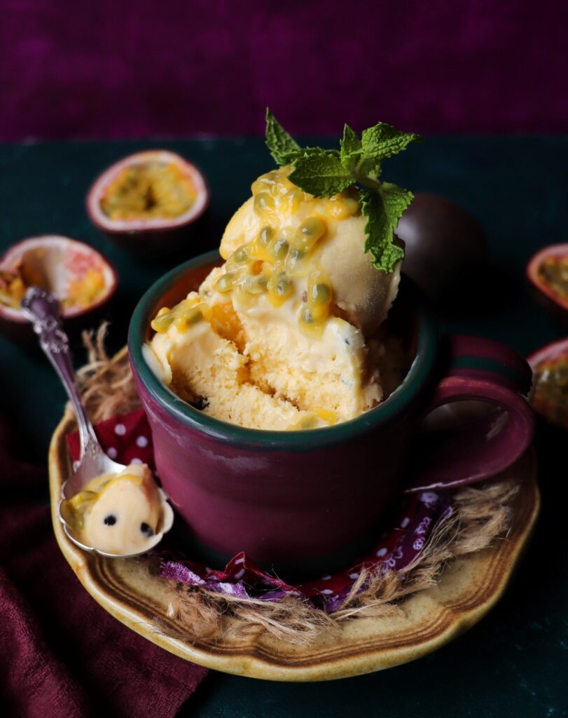 Passion Fruit Ice Cream