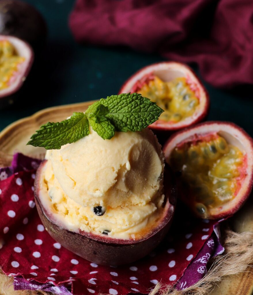 Passion Fruit Ice Cream