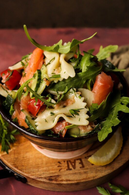Smoked Salmon Pasta Salad