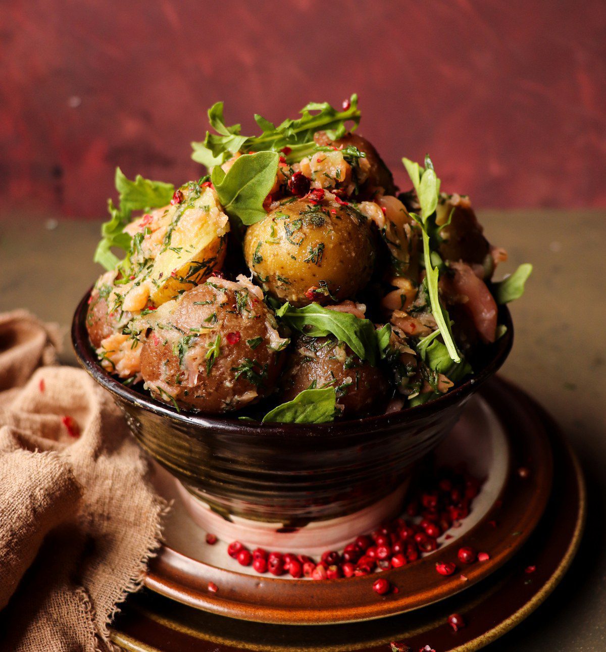 Smoked Salmon Potato Salad