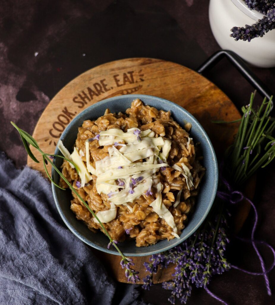 Lavender Earl Grey Oatmeal Recipe