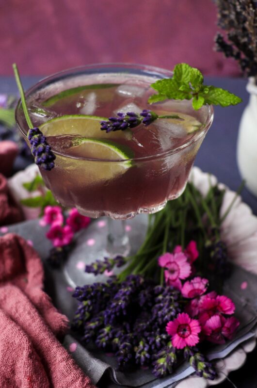 Lavender Violet Cocktail