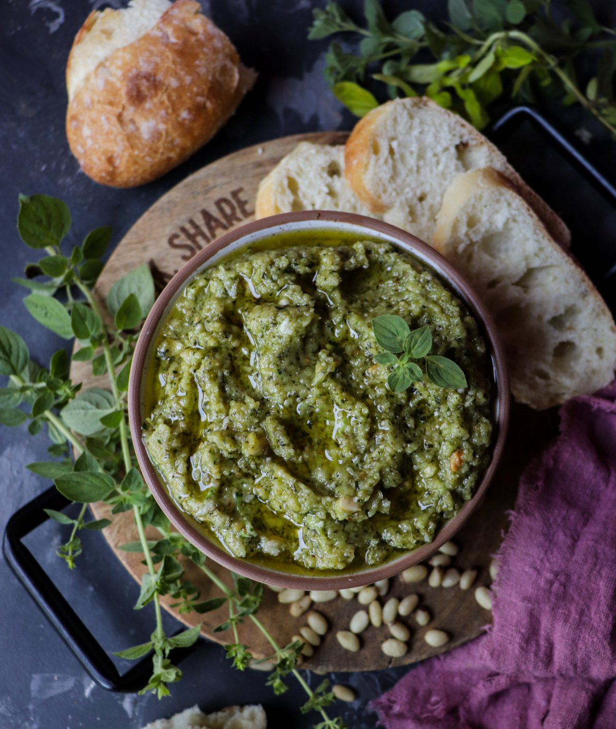 Oregano Pesto