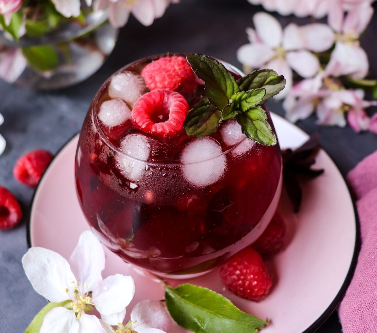 Raspberry Rosé Sangria