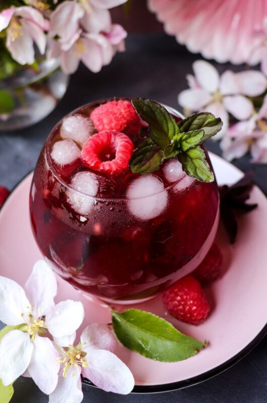 Raspberry Rosé Sangria