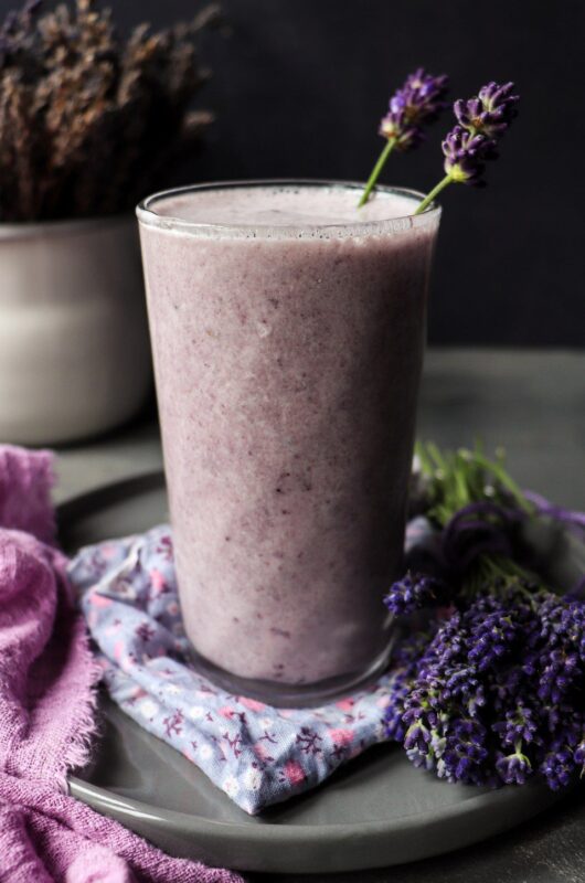 Boozy Lavender Gin Milkshake