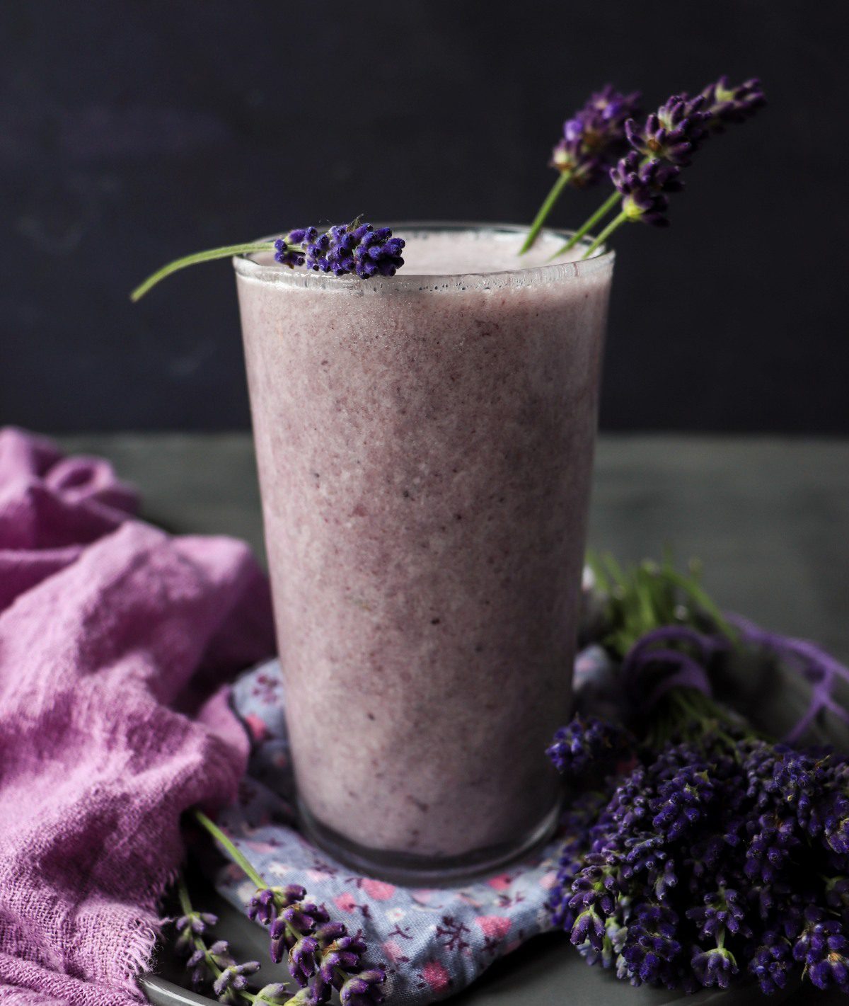 Boozy Lavender Gin Milkshake