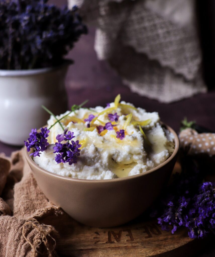 Honey Lavender Ricotta Spread