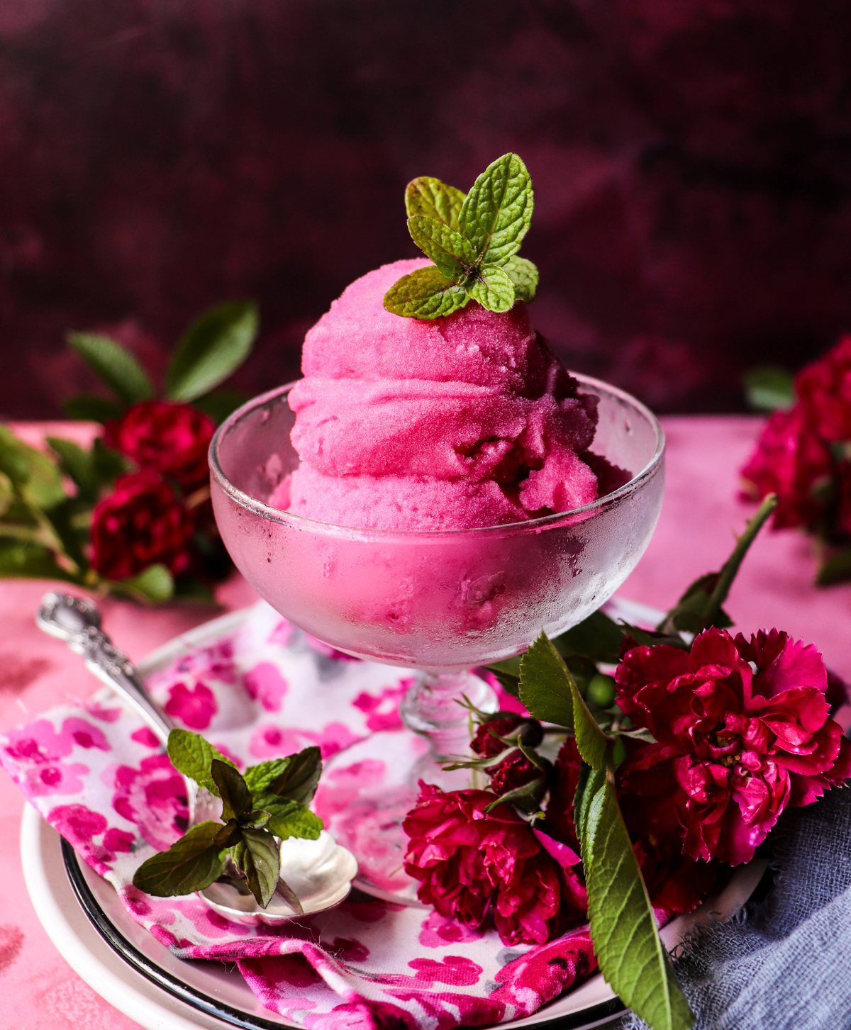 Rose Sorbet Recipe