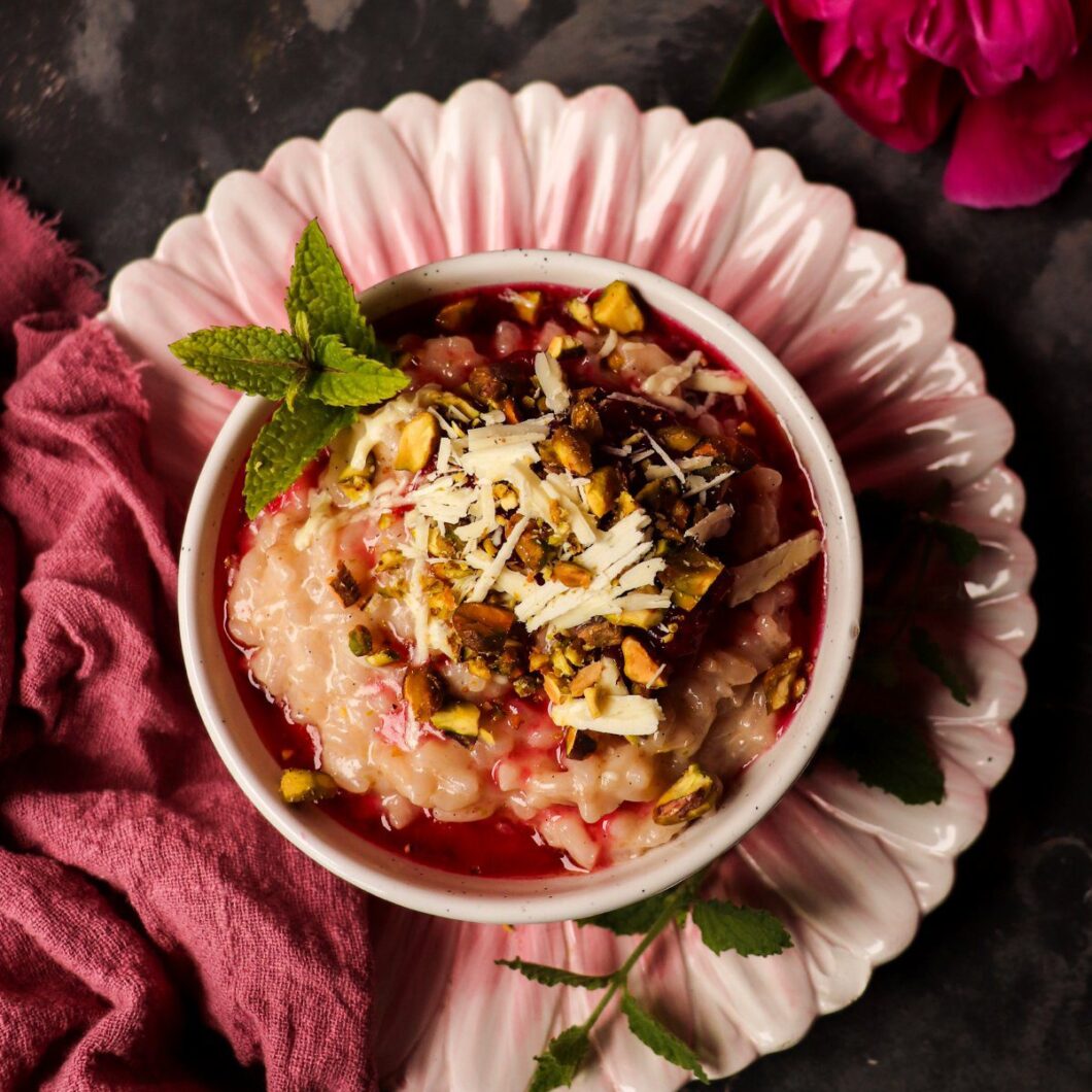 Sweet Rose Risotto
