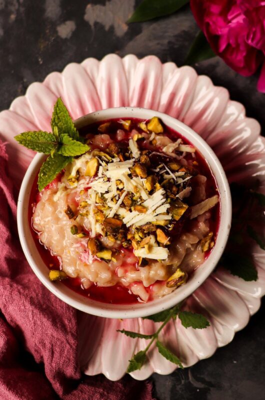 Sweet Rose Risotto