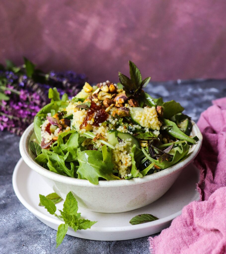 Apricot Pistachios Couscous Salad