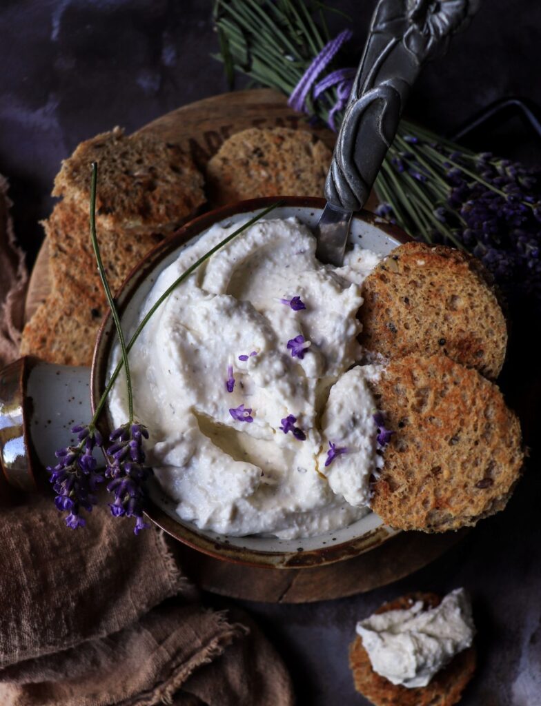 Lavender Feta Spread