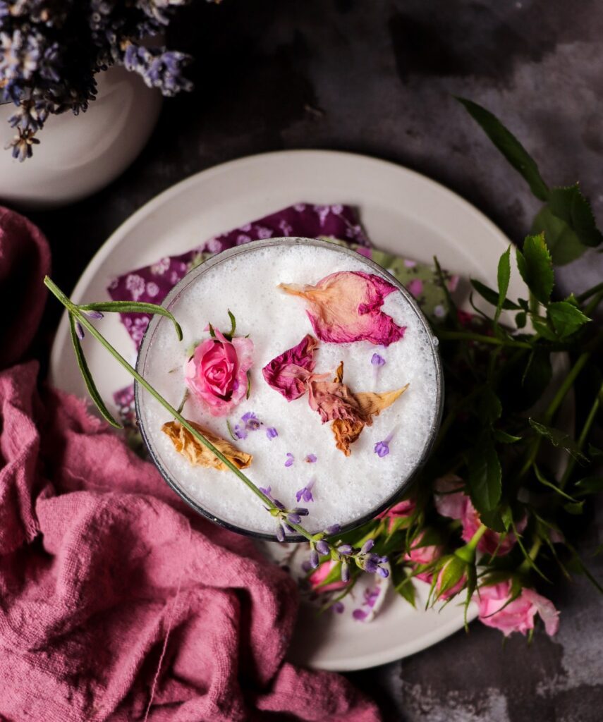 Lavender Rose Milkshake