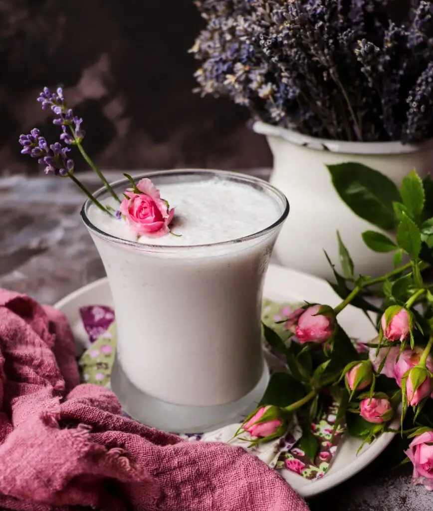 Lavender Rose Milkshake