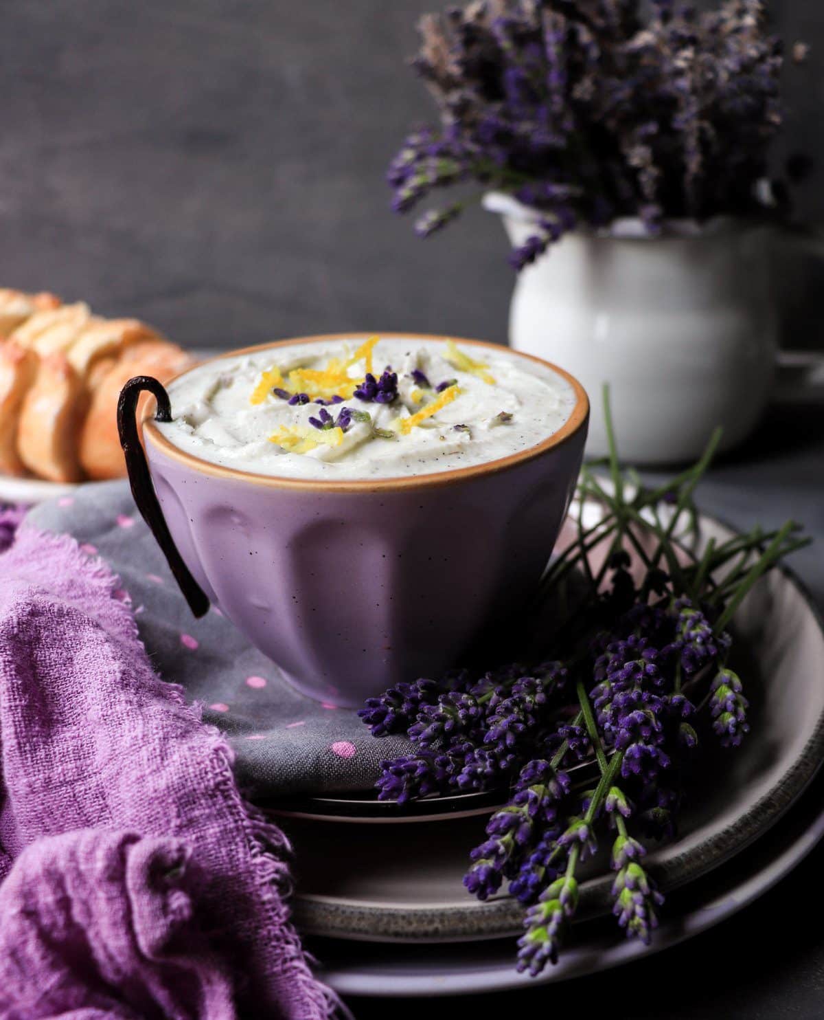 Lavender Vanilla Goat Cheese Spread