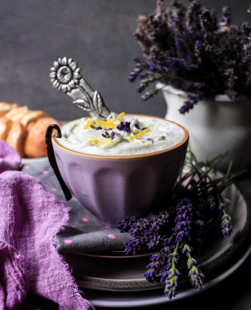 Lavender Vanilla Goat Cheese Spread