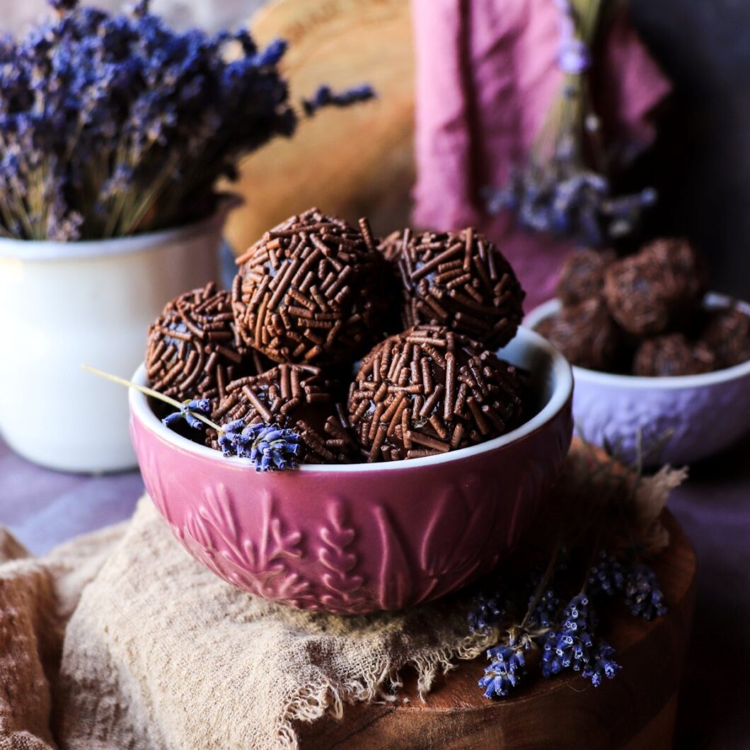 Brazilian Brigadeiro with Lavender