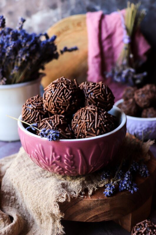 Brazilian Brigadeiro with Lavender
