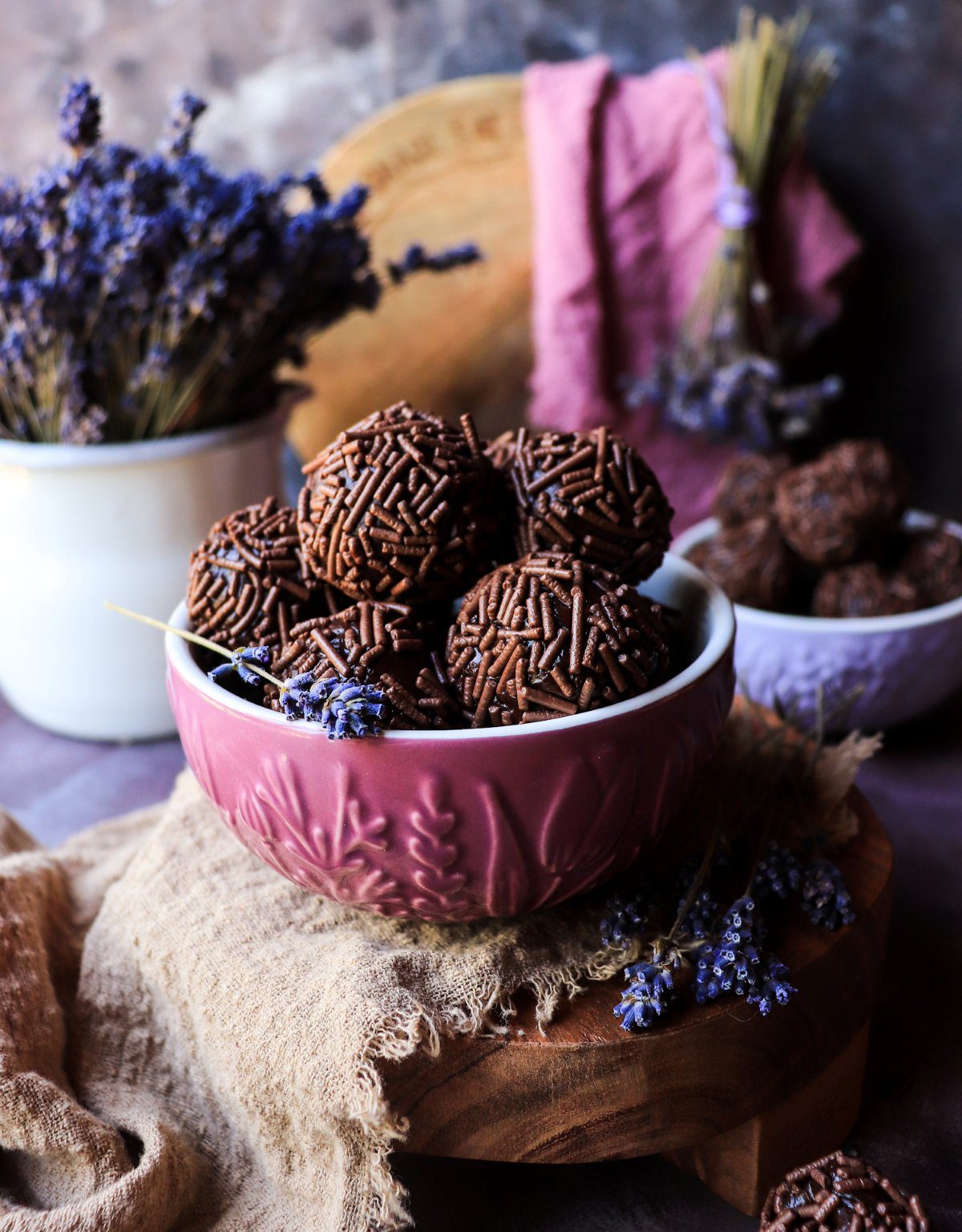 Brazilian Brigadeiro with Lavender