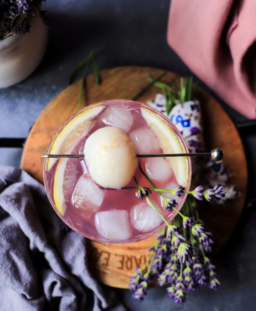 Lavender Lychee Cocktail